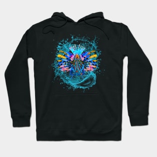 The firefish in color Hoodie